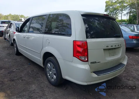 2011 Dodge Grand Caravan Express из США, поврежденный, VIN 2D4RN4DG2BR606788
